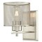 Westinghouse Fixture Wall UnMount 60W Morrison, Brushed Nickel Mesh Shades 6327800 - alternate 3